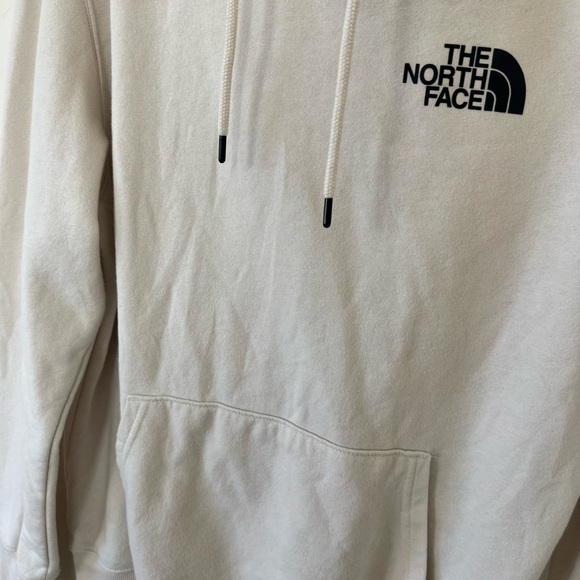 The North Face Men's Cream Hoodie Size L - Picture 8 of 12